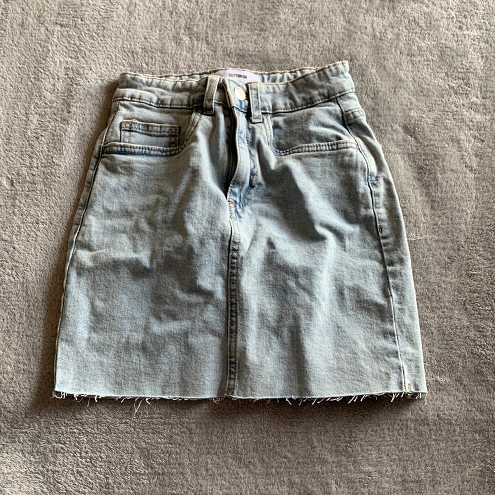 COTTON ON JEAN MINI SKIRT